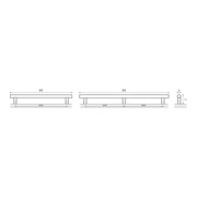 Möbelgriff Salvia VA geb.736mm D.12mm HETTICH-4