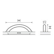 Möbelgriff Vada VA geb.96mm D.10mm HETTICH-5