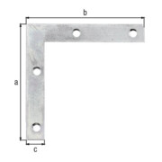 Möbelwinkel L.75x75mm B.12mm S.1,25mm STA sdmverz.GAH-4
