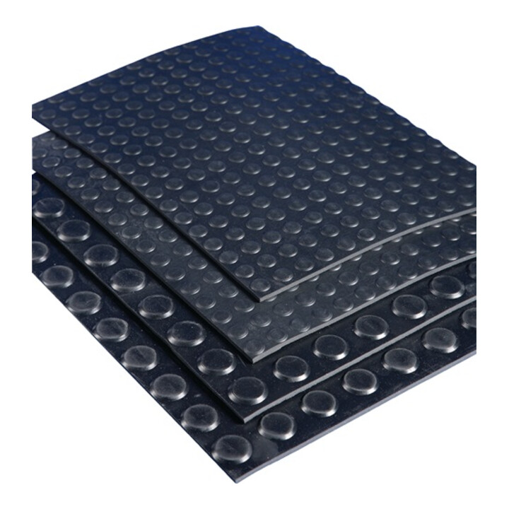 Möller Gummiflachnoppenmatte ElaQprem B.1,20m L.10m D.3mm NR/SBR