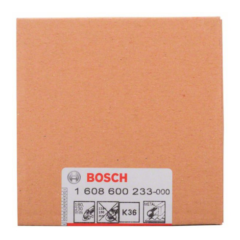 Bosch Mola a tazza per smerigliatrici ad umido e angolari, conica Metallo/fusione