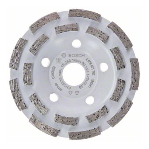 Bosch Mola a tazza diamantata Expert for Concrete, lunga durata, 125 x 22,23 x 5 mm
