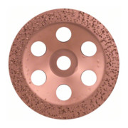Bosch Mola a tazza in metallo duro 180x22,23mm, piatta e ruvida