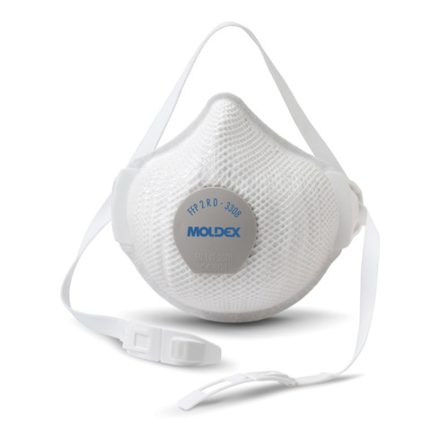 Moldex Atemschutzmaske 3308 - FFP2 R D mit Dichtlippe und Klimaventil - Air Plus ProValve