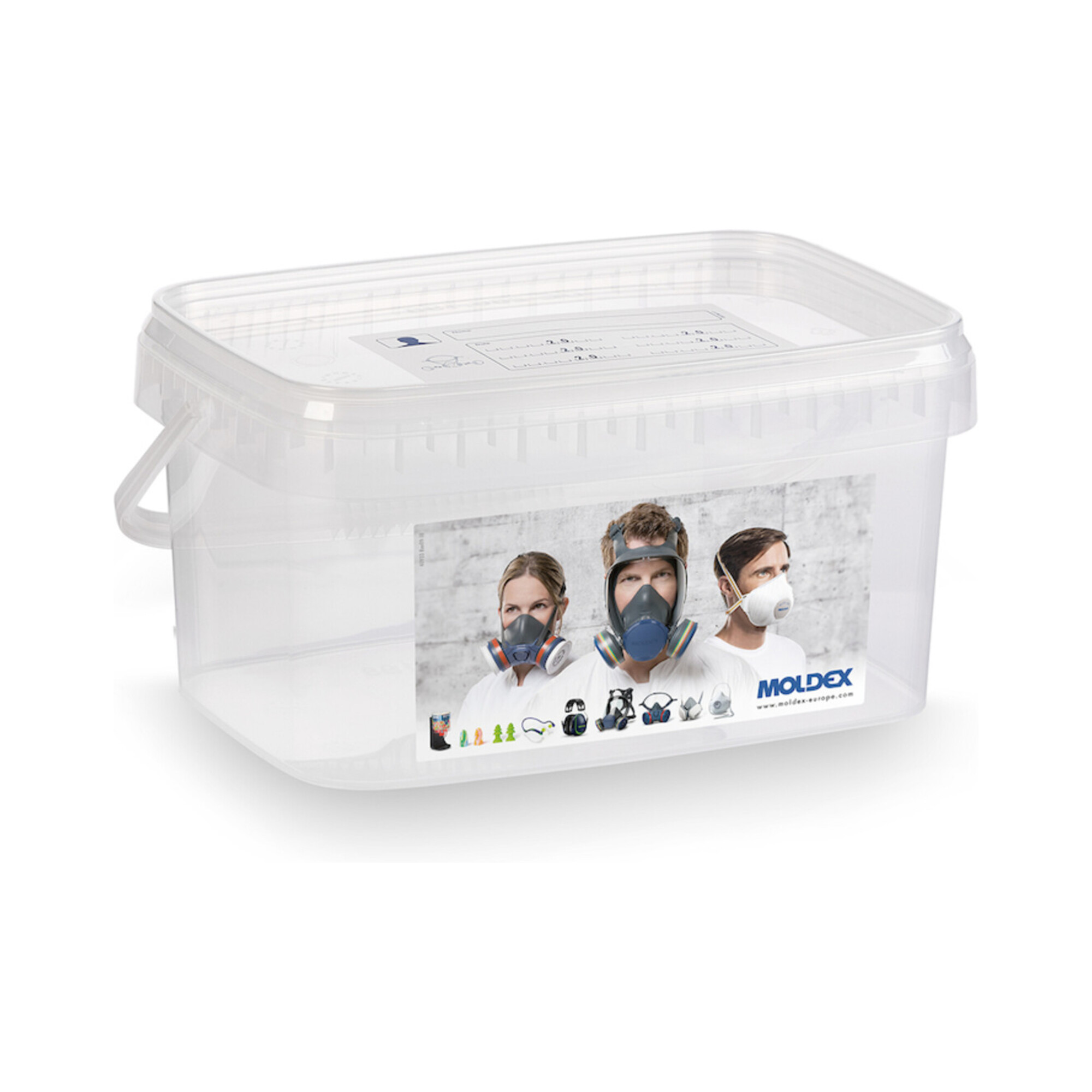 Moldex Aufbewahrungsbox für Halbmasken