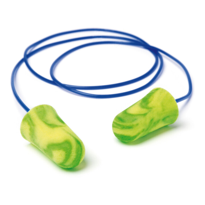 Moldex Bouchons d'oreille jetables Pura-Fit Cord, une paire en sachet poly SNR 36 dB