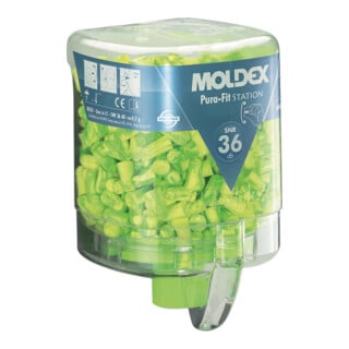 Moldex Bouchons d'oreille jetables Pura-Fit en MoldexStation, petit SNR 36 dB
