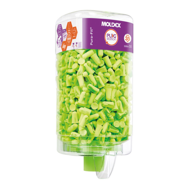 Moldex Bouchons d'oreille jetables Pura-Fit grands SNR 36 dB pour MoldexStation
