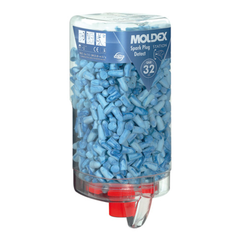 Moldex Bouchons d'oreille jetables Spark Plug Detect dans MoldexStation, grand SNR 32 dB