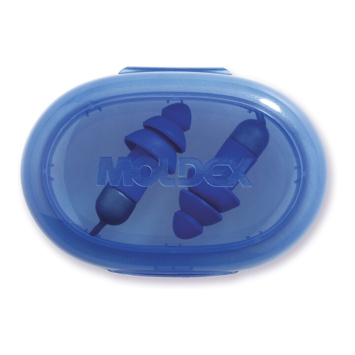 Moldex Bouchons d'oreille réutilisables Rockets Full Detect, paire en PocketPak SNR 27 dB