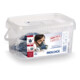 Moldex Box di protezione delle vie respiratorie A1B1E1K1 P3 R Dim. M, Serie 7000, gas organici, gas inorganici, gas acidi, ammoniaca e particelle EasyLock®-1