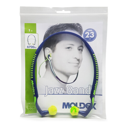 MOLDEX Casque anti-bruit Jazz Band 2 6700 (boîte de 8 unités)