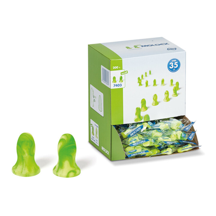Moldex Einwegstöpsel Contours small, ein Paar pro Polytütchen SNR 35 dB