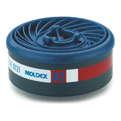 Moldex Filtre à gaz 9200 A2 gaz organiques (point ébullition 65°C) EN14387:2004+A1:2008
