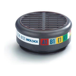 Moldex Filtro antigas 8900 ABEK1 max. 0,1 Vol.% Larghezza 30 x valore AGW EN1438:2004+A1:2008