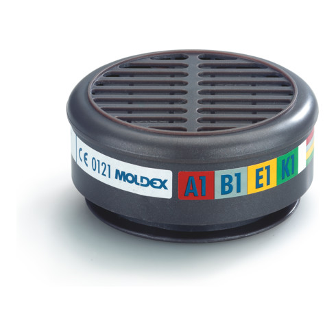 Moldex Filtro antigas 8900 ABEK1 max. 0,1 Vol.% Larghezza 30 x valore AGW EN1438:2004+A1:2008