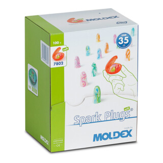 Moldex Gehörschutzstöpsel SparkPlugs 7802 2Paar/PocketPak 200Paar/VE