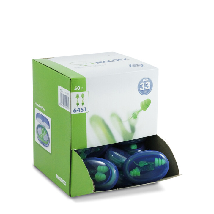 Moldex Gehörschutzstöpsel Twisters Trio Cord SNR 33 dB