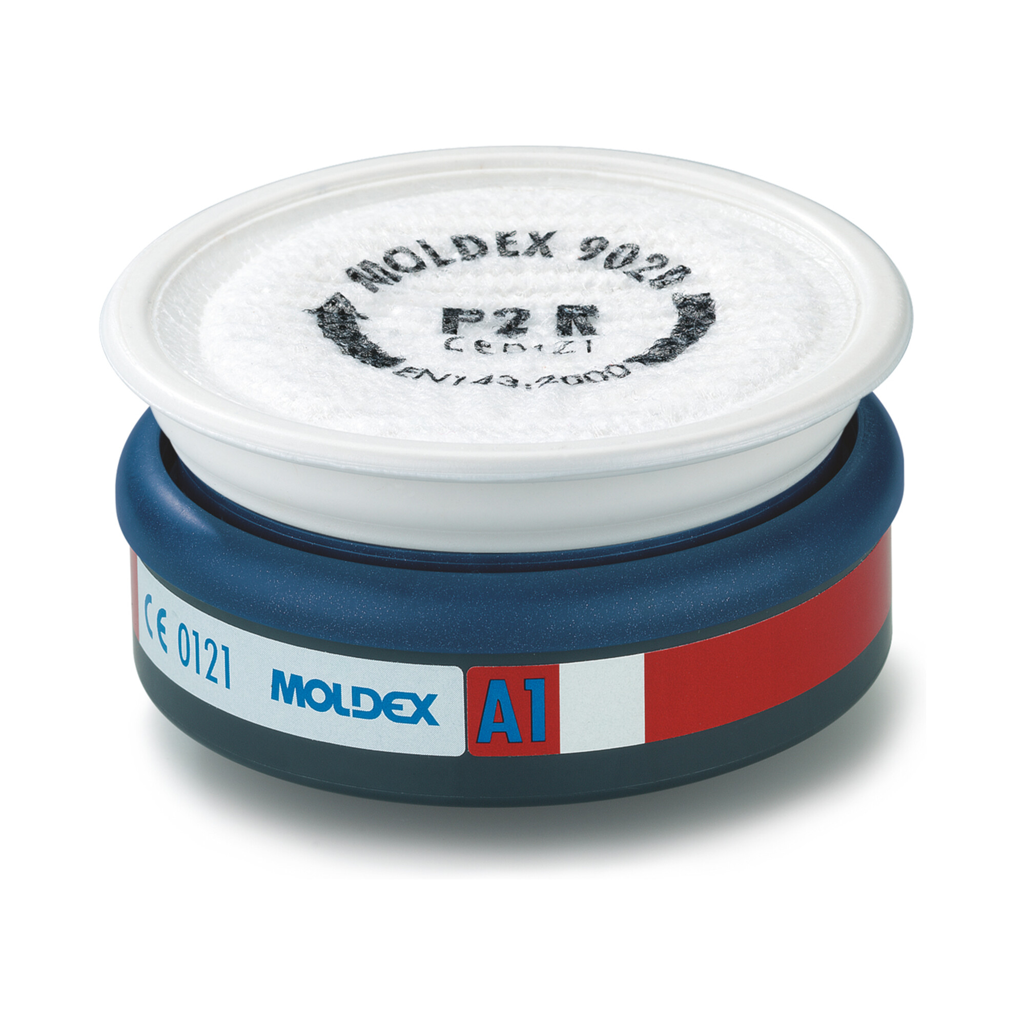 Moldex Kombifilter A1 P2 R, für Serie 7000 + 9000, EasyLock , organische Gase und Partikel
