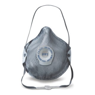 Moldex Masque de protection respiratoire FFP2 NR D + odeurs gênantes avec valve Smart
