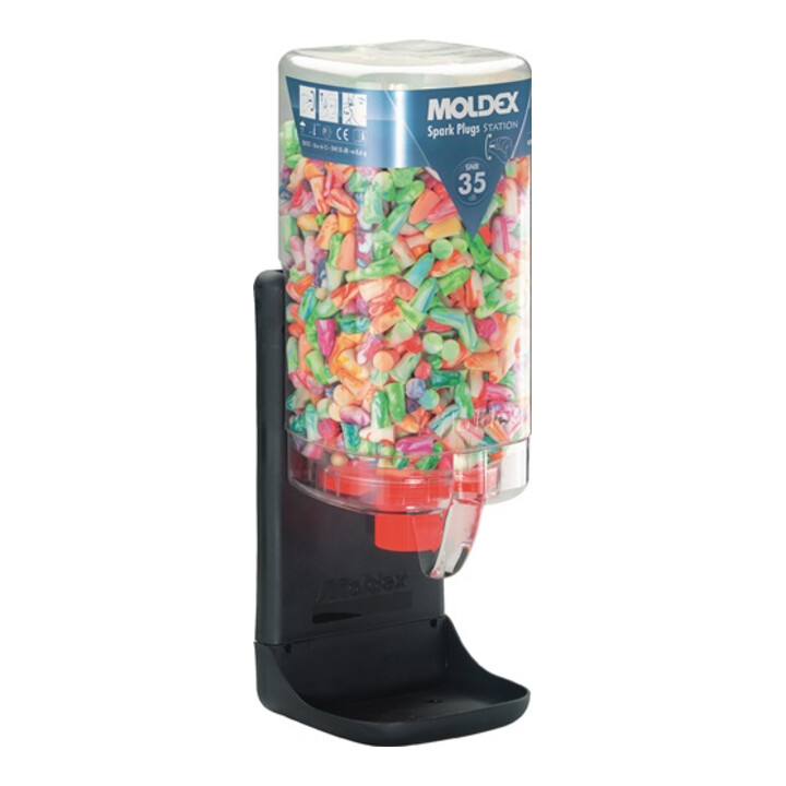 Moldex oordoppen SparkPlugs 7850 in dispenserdoos SNR 35dB 500 paar