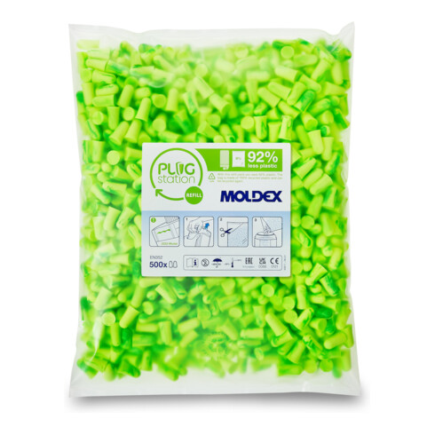 MOLDEX Recharge Pura-Fit, 500 paires