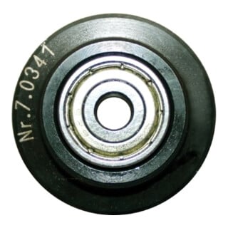 Molette de coupe p. acier inoxydable (INOX) acier fortement allié, trempé 2pièce