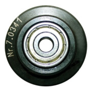 Molette de coupe p. acier inoxydable (INOX) acier fortement allié, trempé 2pièce