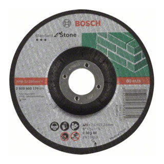 Roue de tronçonnage Bosch à manivelle Norme pour la pierre C 30 S BF