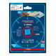 Molette de tronçonnage X-LOCK en carbure Bosch Expert, 125 mm, 1 mm, 22,23 mm-4