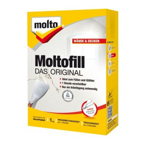 Moltofill DAS ORIGINAL Universelle Spachtelmasse 1 kg