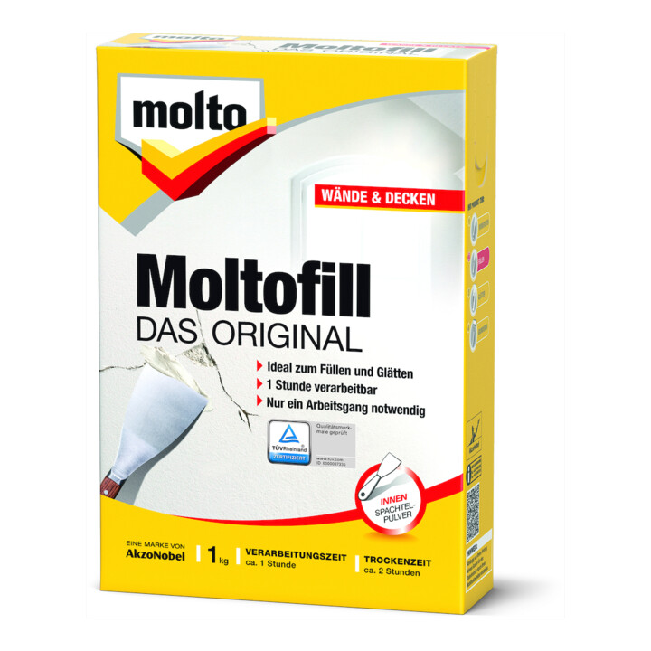 Moltofill DAS ORIGINAL Universelle Spachtelmasse 1 kg