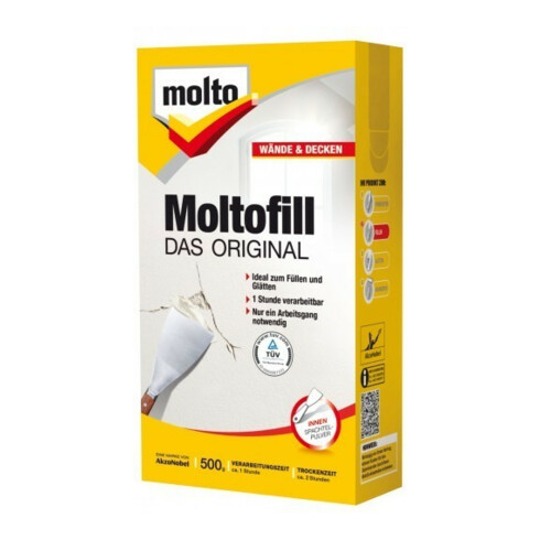 Moltofill DAS ORIGINAL Universelle Spachtelmasse 500 g