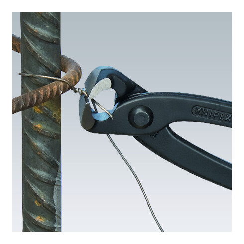 KNIPEX 99 00 280 EAN Monierzange (Rabitz- oder Flechterzange) schwarz atramentiert 280 mm