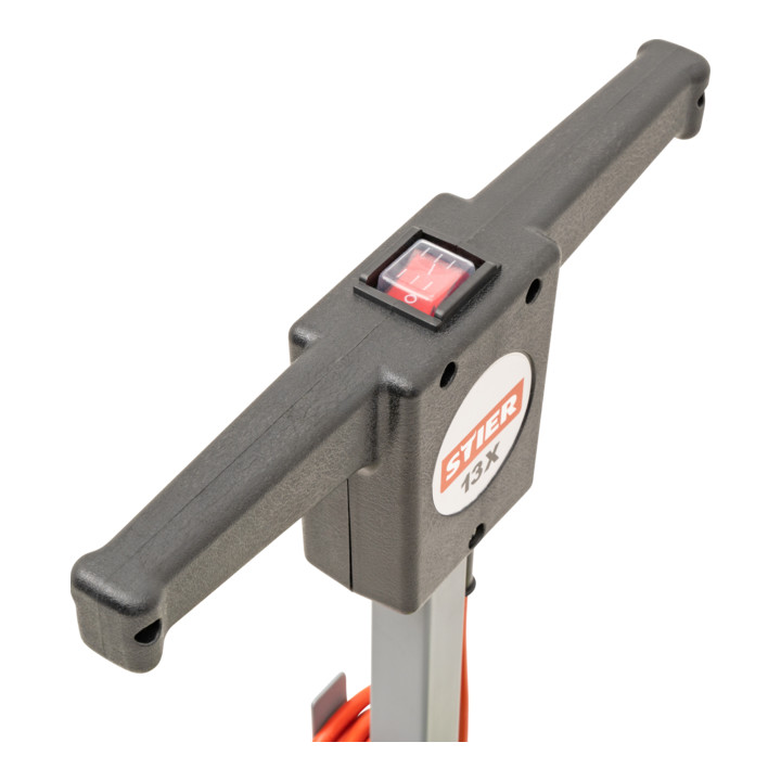 Monobrosse excentrique STIER 13X avec réservoir à pompe, 250 W, diamètre 13", 12,7 kg