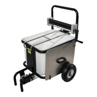 MONSTER Materialbehälter 60 l Set (inkl Sackpresse 80289587 und Deckel)