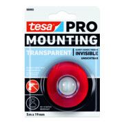 Montageband Mounting PRO Transparent 66965 transp.L.5m B.19mm TESA