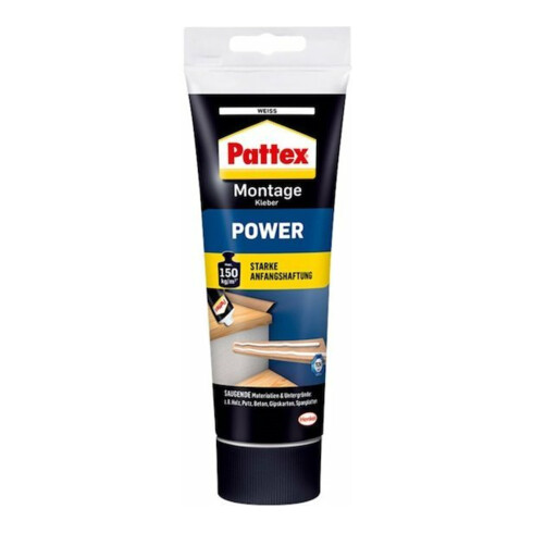 Montagekleber POWER weiß 250g Tube PATTEX