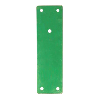 Montageplatte 901 670 Mont.an Brandschutztüren grün lack.L.175mm B.52mm