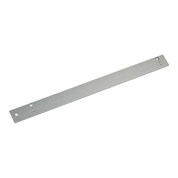 Montageplatte zu Gleitschiene G-EMF L.518mm H.40mm messing pol.