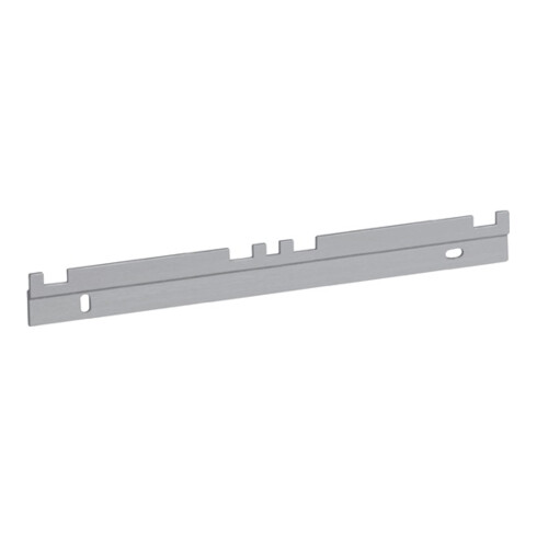 Montageschiene für 1xA4 Prospekthalter Alu