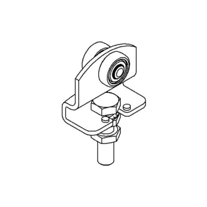 Monture 190 cap. 30 kg 1 axe pour profil 100 galv. régl. en hauteur