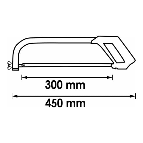 Monture de scie V1715 VIGOR