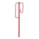 Moravia Absperrhalter, rot lackiert 12/1250