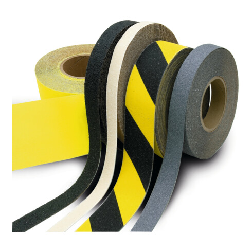 Moravia Antirutsch-Belag schwarz selbstklebend auf Rolle 100 mm x 18,3 m
