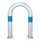 MORAVIA Arceau de protection CITY petit 500 × 360 mm acier galvanisé bleu