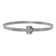 MORAVIA Bande en acier inoxydable 3/4" (19 mm) 30 m en carton dérouleur