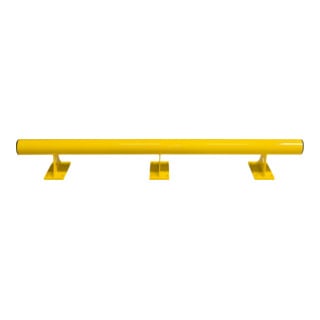 Moravia Barrière anti-tassement 2000 mm kb jaune avec 3 plaques de sol