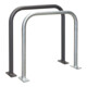 MORAVIA Barrière d'appui SPRINT sans barre de genou galvanisée à chaud 800 × 800 mm
