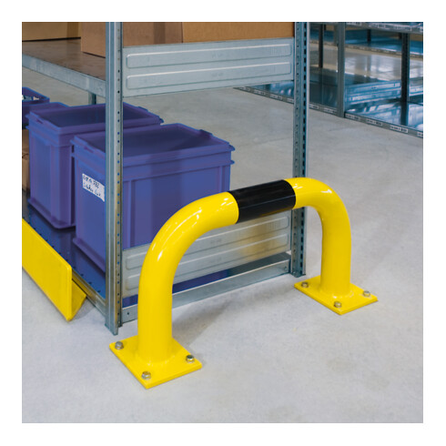 Support de protection Moravia Black Bull pour une utilisation intérieure pour le chevillage 76 mm 3 mm